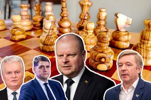 R. Žemaitaičio šou, R. Karbauskio radikalizmas ir G. Nausėdos klaida: politiniai šachmatai – S. Skvernelio akimis
