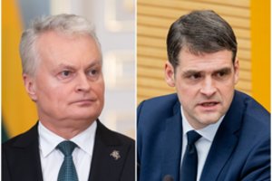 „Ir susitiko jiedu ant lieptelio“: kuo baigsis G. Nausėdos ir R. Žemaitaičio kaktomuša?