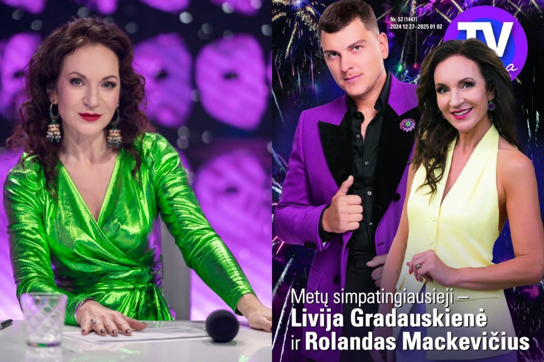 Simpatiškiausiu TV veidu išrinkta Livija Gradauskienė: „Mano misija – padaryti žmonėms dieną šviesesnę“