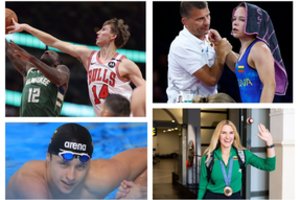 2024-ųjų sporto atradimai: V. Senkutės sugrįžimas, imtynininkės ašaros, naujas NBA veidas ir plaukiko rekordai