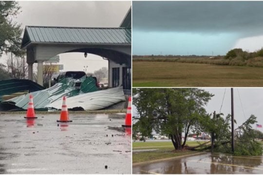 JAV nuniokojo tornadai ir liūtys: žuvo bent vienas žmogus, vertinami nuostoliai