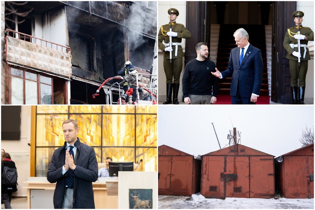  Labai skambiai Lietuvoje prasidėję 2024-ieji panašiai ir užsibaigė.<br> Lrytas koliažas.