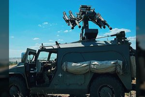 Prieš metus rusų kariuomenei pristatyta nauja karo mašina – kur ji dabar?