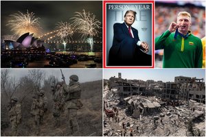 Po olimpiados, D. Trumpo sugrįžimo ir riaumojant karams – pasaulis pasitinka 2025-uosius