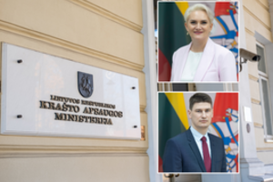 KAM vadovybę papildė viceministrė O. Mašalė ir ministerijos kancleris D. Ivoškis