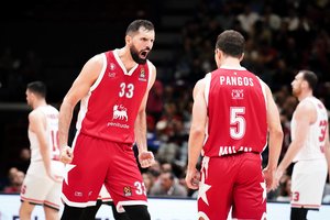 Eurolygoje įsibėgėjusį ASVEL klubą apramino nuo pergalių kelio nuslydusi „Olimpia“