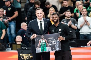 Dėkingumą išreiškęs K. Evansas – apie „Žalgirį“ ir jo šansus Eurolygoje, „déjà vu“ jausmą bei raudoną spalvą