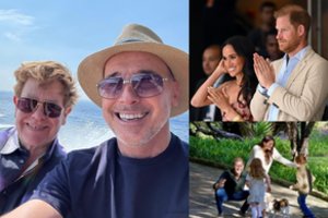 Žvaigždžių savaitėje – paaugusius vaikus parodęs princas Harry ir E. Johno alavinės vestuvės