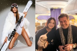 Savaitės blykstėse – modelio L. Balčiūnaitės noras slidinėti ir „Modern Talking“ žvaigždę sutikusi M. Falcon