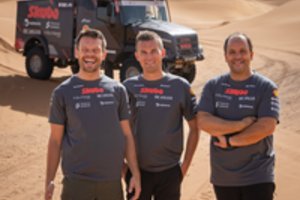 Su sunkvežimio galimybėmis susipažinęs V. Žala: „Supratau, kad greičio mes turime“