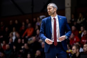 M. Kiltinavičius tiki „M Basket“ šansais pagriebti atkrintamųjų bilietą: „Tendencija gera ir krepšinis, kurį žaidžiame, bus laimintis“