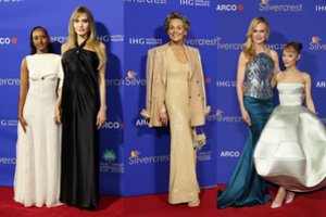 Išsipuošusios garsenybės skubėjo į Palm Springso festivalį: pakerėjo užburiančiais įvaizdžiais