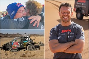 Dviejų dienų Dakaro maratono beprotybę V. Žala užbaigė trejetuke, R. Baciuška ir B. Vanagas finišavo dešimtuke