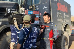 Valgyti užsinorėjęs V. Žala pritrūko jėgų: „Paskutinius 50 km ne vairavau, o tiesiog laikiausi už vairo“