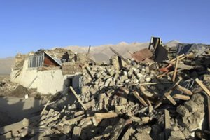 Galingas žemės drebėjimas Tibete: sugriuvo „daugybė pastatų“, pranešama apie dešimtis žuvusiųjų