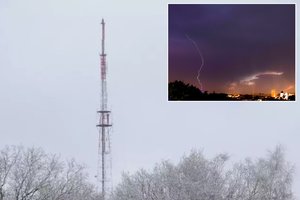 Savaitgalį Giruliuose trenkęs žaibas sukėlė kone paniką: nutrūko televizijos transliacijos, garsas siekė net Kretingą