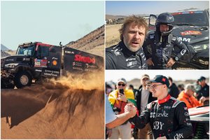 Mažiau nei minute nugalėtojui nusileidęs V. Žala liko antras, B. Vanagas aplenkė R. Baciušką