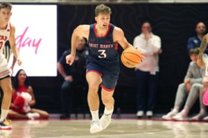 A. Marčiulionis nuostabiu puolimu prisidėjo prie savo universiteto pergalės