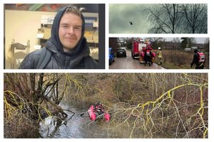 Biržų rajone toliau ieškoma per Naujuosius dingusio studento