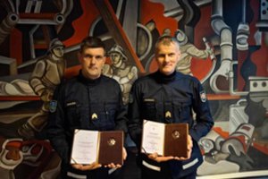 Pernai ugniagesiai išgelbėjo 140 žmonių, kurių gyvybę būtų nusinešę gaisrai