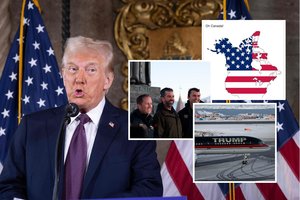 Pasaulį drebinantys D. Trumpo pareiškimai apie Kanadą ir Grenlandiją – po padidinamuoju stiklu: įspėja, ką reiškia tokie žodžiai