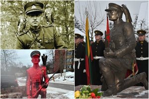 Paaiškėjo partizanų vado A. Ramanausko-Vanago paminklą išniekinusio Estijos ruso tapatybė: suėmimas pratęstas 3 mėnesiams