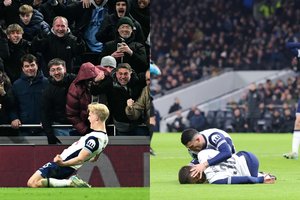 Dramatiška „Tottenham“ pergalė Anglijos taurėje pažymėta šiurpia urugvajiečio trauma