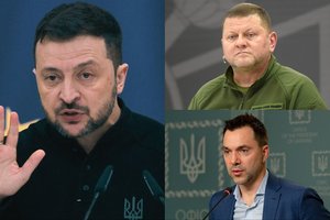 V. Zelenskis prabilo apie Ukrainos prezidento rinkimus: kandidatai gerai žinomi, tarp jų – ir V. Zalužnas