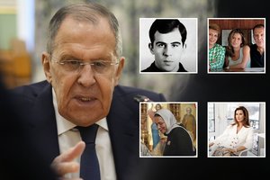Slaptas Sergejaus Lavrovo gyvenimas: tikroji V. Putino pakaliko žmona-meilužė, pakeista pavardė ir turtai