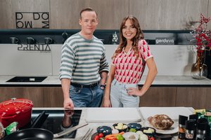 Akibrokštas filmavimo aikštelėje: kodėl V. Poderytė kolegą L. Suodaitį pavadino šunsnukiu?