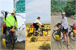 Lietuvė tolimiausius pasaulio kraštus tyrinėjo dviračiu – įveikė virš 60 tūkst. kilometrų