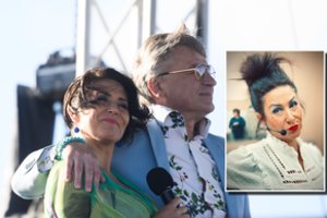 Ž. Žvagulio komentaras apie žmoną I. Starošaitę sukėlė tikrą audrą: „Pasižiūrėk pats į veidrodį“