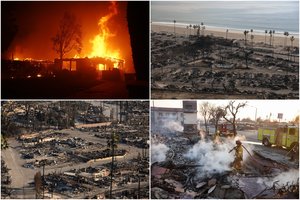 Daugybę gyvenviečių nušlavus apokaliptiniam gaisrui – Los Andželo ugniagesių departamento vadovė teigia: miestas mus nuvylė