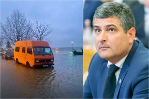 Kuršių marios apsėmė Neringą, situacijos rimtumą įvertino ir regiono meras: „Jau tikrai reikia kažką daryti“