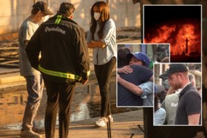 Princas Harry ir Meghan Markle aplankė Los Andželo gaisrų aukas: užfiksuotos jautrios akimirkos