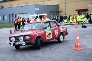 Rekordu paženklintas veteranų slalomas