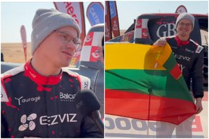 Trispalvę laikęs R. Baciuška atsiduso prisimindamas lemtingą startą: man nereikia rekordo