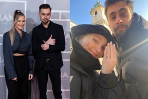 Susižadėjo dainininkė Rūta Loop ir prodiuseris Edgaras Žaltauskas
