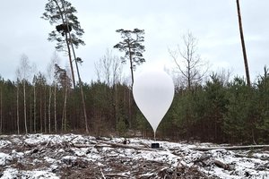 Pasieniečiai perėmė dar 10 oro balionais iš Baltarusijos skraidintų kontrabandos krovinių