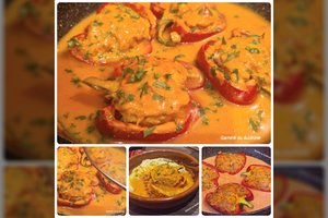 Gardi Audronės idėja vakarienei: įdarytos paprikos kitaip – gardžiausios su bulvių koše