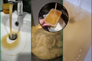 Kybartiečiai apimti nevilties: kone metus iš kranų bėga rudas ir dvokiantis vanduo 