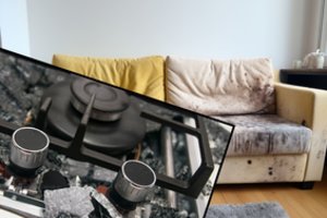 Ar galiu kreiptis į draudikus dėl dėmėtos sofos ar apgadintos kaitlentės?