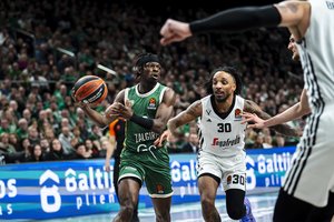 Keturių pralaimėjimų Eurolygoje šleifą „Žalgiris“ pagaliau nutraukė – palaužė „Virtus“