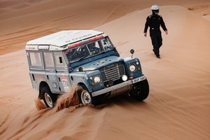 Karolis Raišys ir Ignas Daunoravičius „Dakar Classic“ įskaitoje kyla į lyderių trejetą