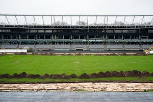 Dariaus ir Girėno stadione – kasinėjimo darbai: atskleidė, kodėl jų prireikė