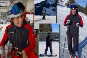 Su vaikais į kalnus išvykęs M. Galkinas sprogdina socialinius tinklus: viena detalė užkliuvo tik akyliausiems