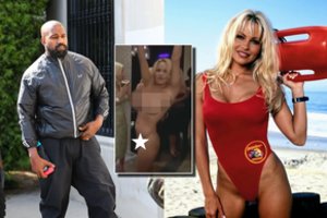 Kanye Westas šokiravo: paviešino visiškai nuogos Pamelos Anderson kadrus