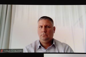 V. Šiliauskas: su man pareikštais kaltinimais visiškai sutinku