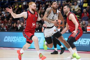 Didžiojo trejeto traukiamas „Partizan“ antroje mačo dalyje pervažiavo „Olimpia“