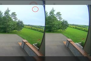 Per plauką išvengė meteorito smūgio: išskirtinį įvykį užfiksavo vaizdo įraše